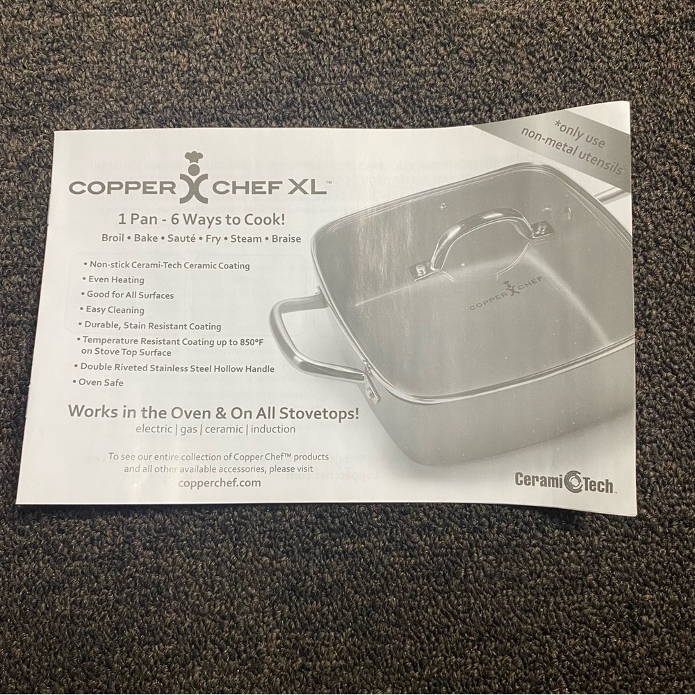 Copper Chef Non-Stick Cookware Set